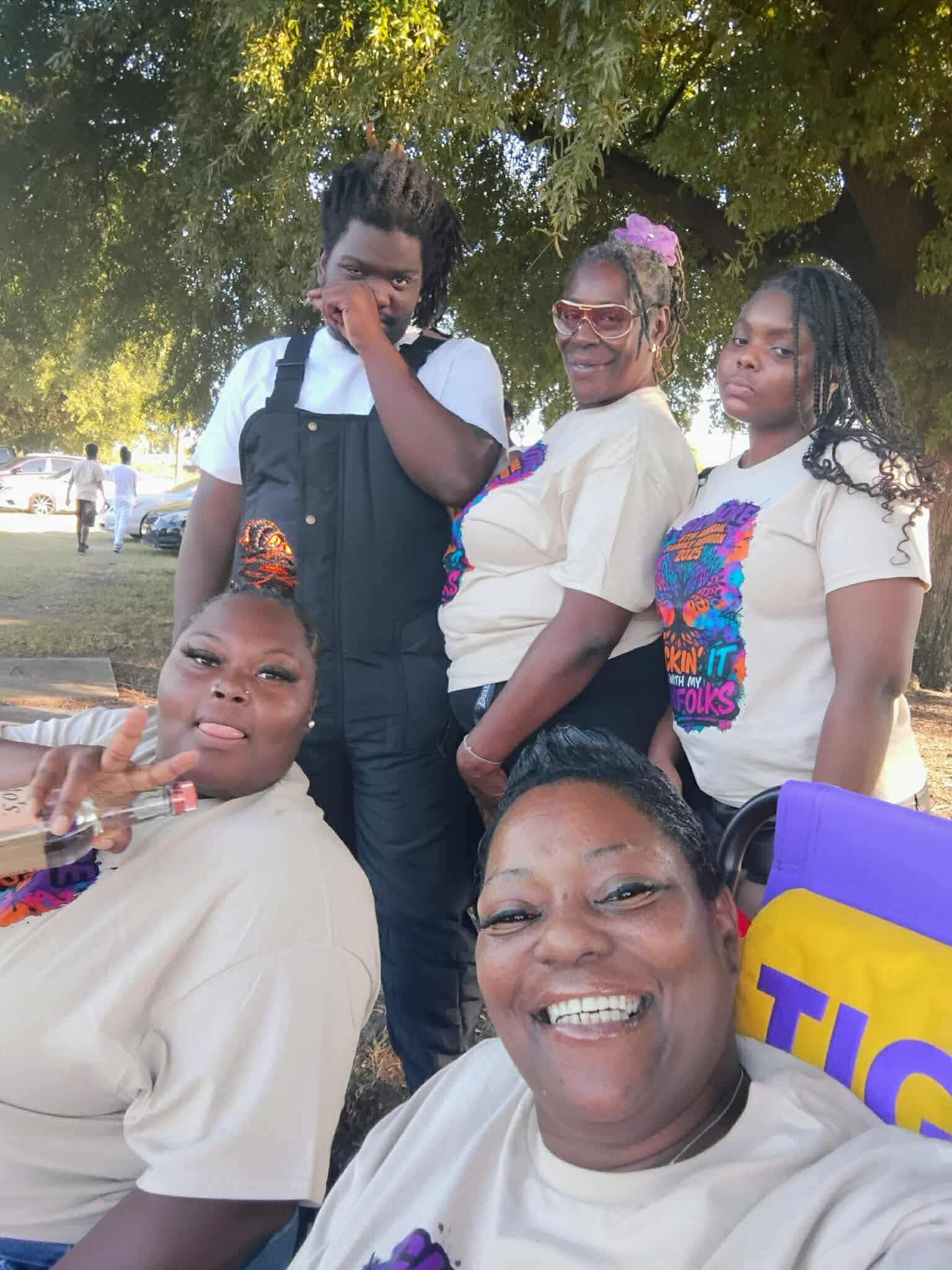 Family reunion photo